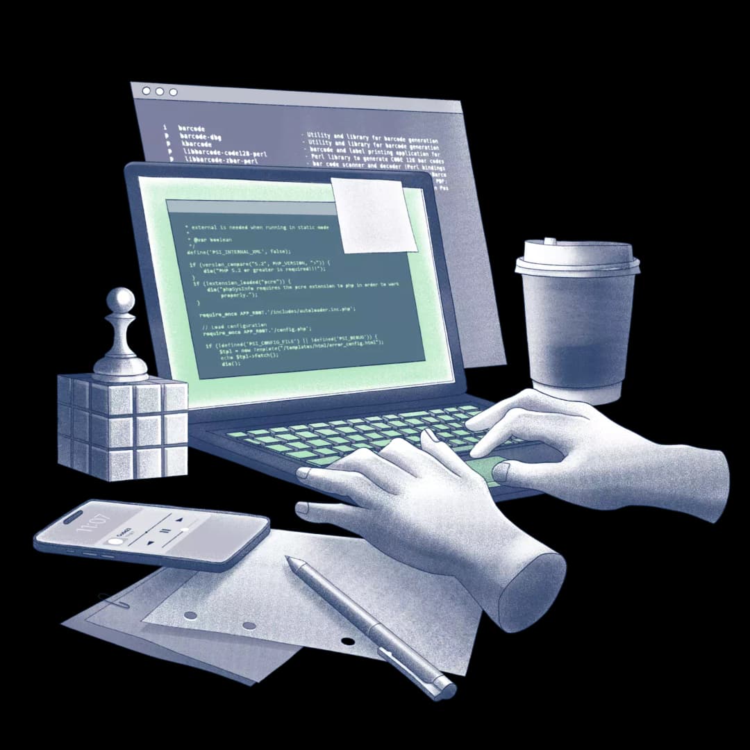 Illustration for the career section